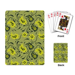 Floral Pattern Paisley Style Paisley Print   Playing Cards Single Design (rectangle) by Eskimos