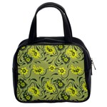 Floral pattern paisley style Paisley print.  Classic Handbag (Two Sides) Front