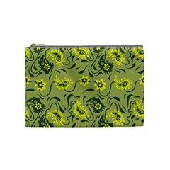 Floral Pattern Paisley Style Paisley Print   Cosmetic Bag (medium)