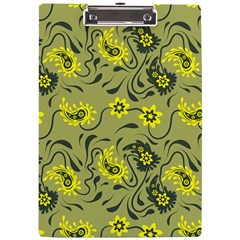 Floral Pattern Paisley Style Paisley Print   A4 Clipboard by Eskimos