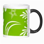 Folk flowers print Floral pattern Ethnic art Morph Mugs Right