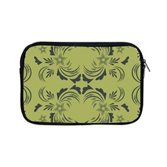 Floral Folk Damask Pattern Fantasy Flowers  Apple Ipad Mini Zipper Cases by Eskimos