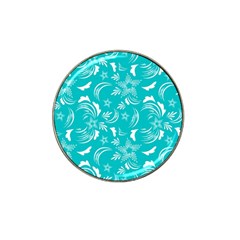 Folk Flowers Print Floral Pattern Ethnic Art Hat Clip Ball Marker by Eskimos