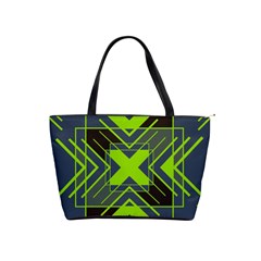 Abstract Geometric Design    Classic Shoulder Handbag by Eskimos