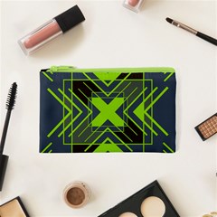 Abstract Geometric Design    Cosmetic Bag (xs) by Eskimos