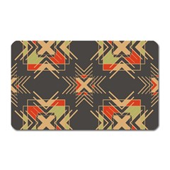 Abstract Geometric Design    Magnet (rectangular) by Eskimos