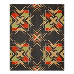 Abstract Geometric Design    Shower Curtain 60  X 72  (medium)  by Eskimos