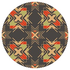 Abstract Geometric Design    Round Trivet