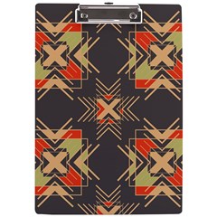 Abstract Geometric Design    A4 Clipboard by Eskimos