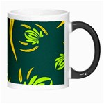 Folk flowers print Floral pattern Ethnic art Morph Mugs Right