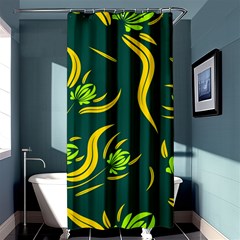 Folk Flowers Print Floral Pattern Ethnic Art Shower Curtain 36  X 72  (stall)  by Eskimos