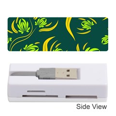 Folk Flowers Print Floral Pattern Ethnic Art Memory Card Reader (stick) by Eskimos