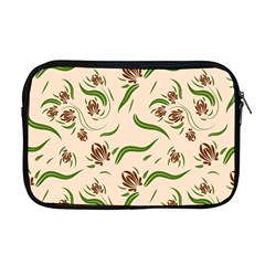 Folk Flowers Print Floral Pattern Ethnic Art Apple Macbook Pro 17  Zipper Case by Eskimos