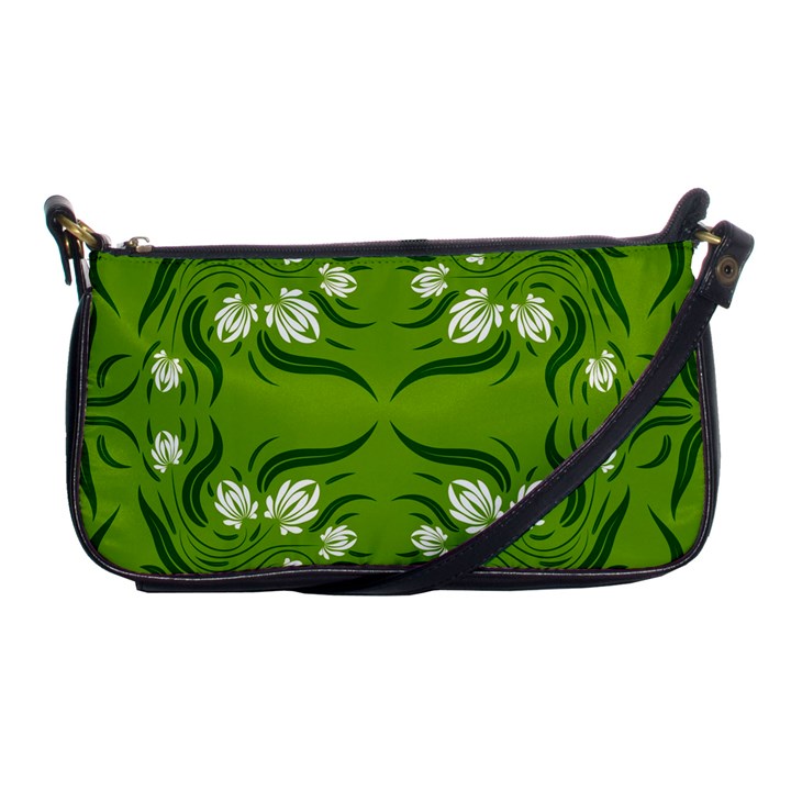 Floral folk damask pattern  Shoulder Clutch Bag