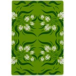 Floral folk damask pattern  A4 Clipboard Back