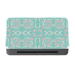 Floral Folk Damask Pattern  Memory Card Reader With Cf by Eskimos