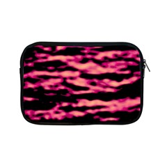 Pink  Waves Abstract Series No2 Apple Ipad Mini Zipper Cases by DimitriosArt