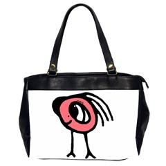 Cute Baby Monster Isolated Drawing Oversize Office Handbag (2 Sides) by dflcprintsclothing