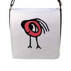 Cute Baby Monster Isolated Drawing Flap Closure Messenger Bag (l) by dflcprintsclothing