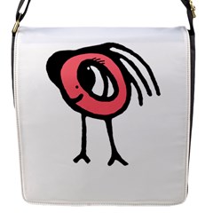 Cute Baby Monster Isolated Drawing Flap Closure Messenger Bag (s) by dflcprintsclothing