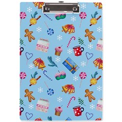 New Year Elements A4 Clipboard by SychEva