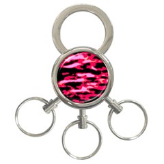 Using As A Basis The Wave Action From The Aegean Sea, And Following Specific Technics In Capture And Post-process, I Have Created That Abstract Series, Based On The Water Flow  3-ring Key Chain by DimitriosArt