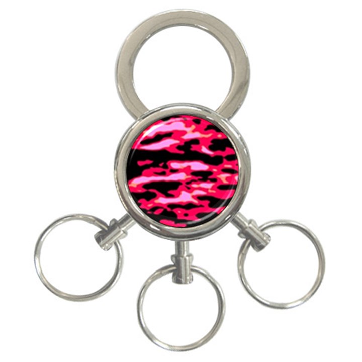 Using as a basis the wave action from the Aegean Sea, and following specific technics in capture and post-process, I have created that abstract series, based on the water flow. 3-Ring Key Chain