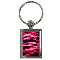 Using As A Basis The Wave Action From The Aegean Sea, And Following Specific Technics In Capture And Post-process, I Have Created That Abstract Series, Based On The Water Flow  Key Chain (rectangle) by DimitriosArt