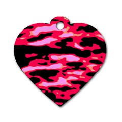 Using As A Basis The Wave Action From The Aegean Sea, And Following Specific Technics In Capture And Post-process, I Have Created That Abstract Series, Based On The Water Flow  Dog Tag Heart (one Side by DimitriosArt