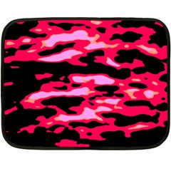 Using As A Basis The Wave Action From The Aegean Sea, And Following Specific Technics In Capture And Post-process, I Have Created That Abstract Series, Based On The Water Flow  Fleece Blanket (mini) by DimitriosArt