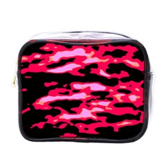 Using As A Basis The Wave Action From The Aegean Sea, And Following Specific Technics In Capture And Post-process, I Have Created That Abstract Series, Based On The Water Flow  Mini Toiletries Bag (on by DimitriosArt