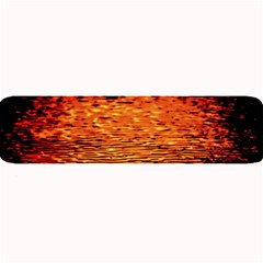 Red Waves Flow Series 1 Large Bar Mats by DimitriosArt