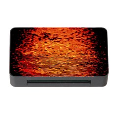 Red Waves Flow Series 1 Memory Card Reader With Cf by DimitriosArt