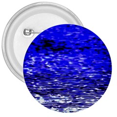 Blue Waves Flow Series 1 3  Buttons by DimitriosArt