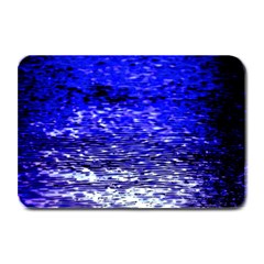 Blue Waves Flow Series 1 Plate Mats by DimitriosArt