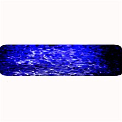 Blue Waves Flow Series 1 Large Bar Mats by DimitriosArt