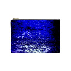 Blue Waves Flow Series 1 Cosmetic Bag (medium)