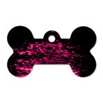 Rose Waves Flow Series 1 Dog Tag Bone (One Side) Front