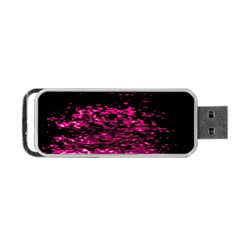 Rose Waves Flow Series 1 Portable Usb Flash (one Side) by DimitriosArt