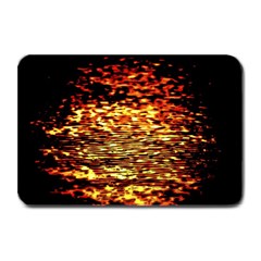 Yellow Waves Flow Series 1 Plate Mats by DimitriosArt