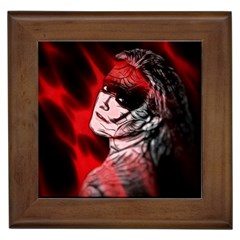 Shaman Framed Tile by MRNStudios