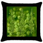 Green Fresh  Lilies Of The Valley The Return Of Happiness So Decorative Throw Pillow Case (Black) Front