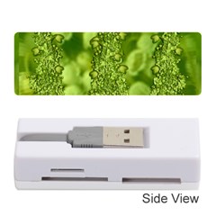 Green Fresh  Lilies Of The Valley The Return Of Happiness So Decorative Memory Card Reader (stick) by pepitasart