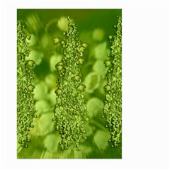 Green Fresh  Lilies Of The Valley The Return Of Happiness So Decorative Large Garden Flag (two Sides) by pepitasart