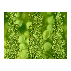 Green Fresh  Lilies Of The Valley The Return Of Happiness So Decorative Double Sided Flano Blanket (mini)  by pepitasart