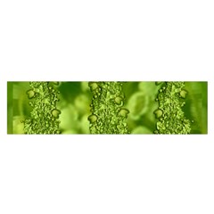 Green Fresh  Lilies Of The Valley The Return Of Happiness So Decorative Satin Scarf (oblong) by pepitasart