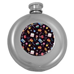 New Year Round Hip Flask (5 Oz) by SychEva