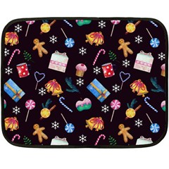 New Year Fleece Blanket (mini) by SychEva