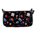 New Year Shoulder Clutch Bag Front