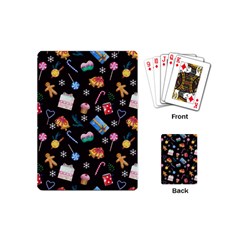 New Year Playing Cards Single Design (mini) by SychEva